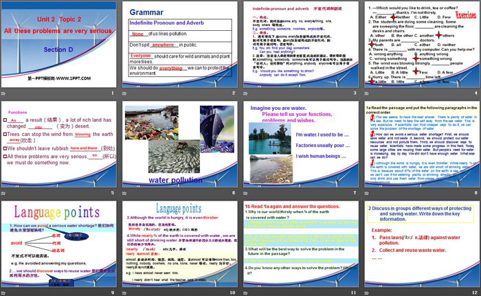 图片[2]-《All these problems are very serious》SectionD PPT-第一PPT