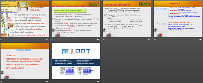 图片[3]-《Could you give us some advice on how to learn English well?》SectionB PPT-第一PPT