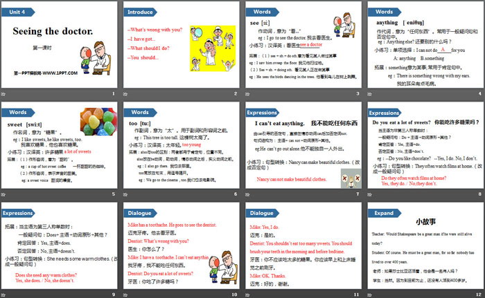 图片[2]-《Seeing the doctor》PPT(第一课时)-第一PPT