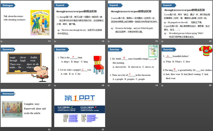 图片[3]-《The king’s new clothes》PPT(第一课时)-第一PPT