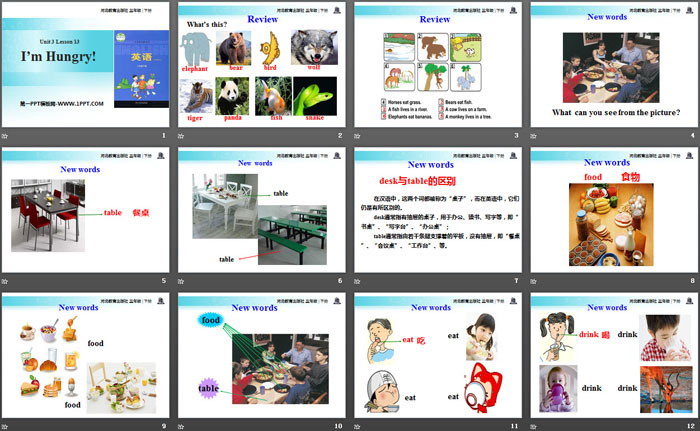 图片[2]-《I’m Hungry!》Food and Meals PPT课件-第一PPT