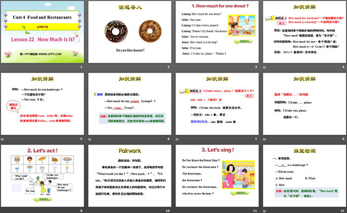 图片[2]-《How much is it?》Food and Restaurants PPT-第一PPT