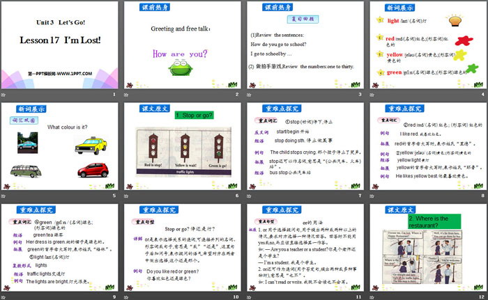 图片[2]-《I’m Lost!》Let’s Go! PPT-第一PPT