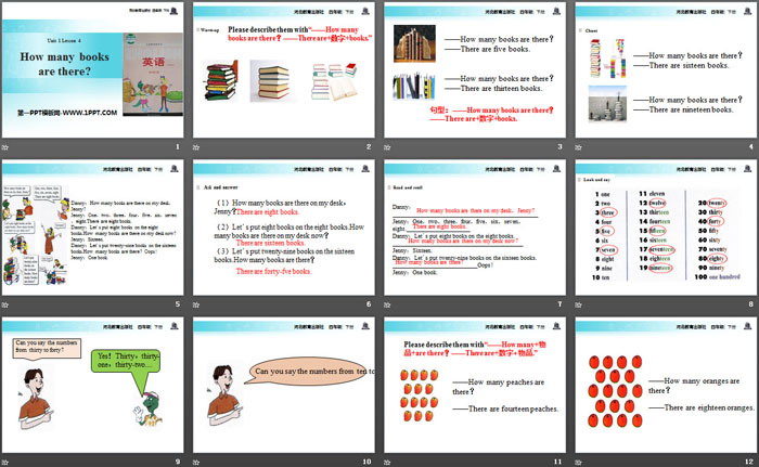 图片[2]-《How Many Books Are There?》Hello Again! PPT教学课件-第一PPT