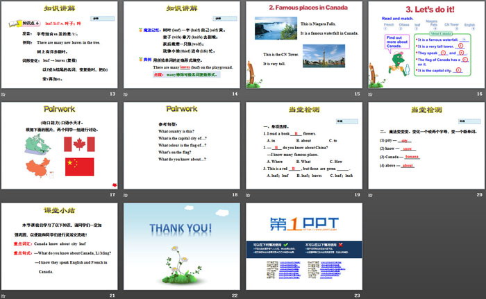 图片[3]-《Canada》My Country and English-speaking Countries PPT教学课件-第一PPT