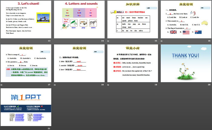 图片[3]-《Australia》My Country and English-speaking Countries PPT教学课件-第一PPT