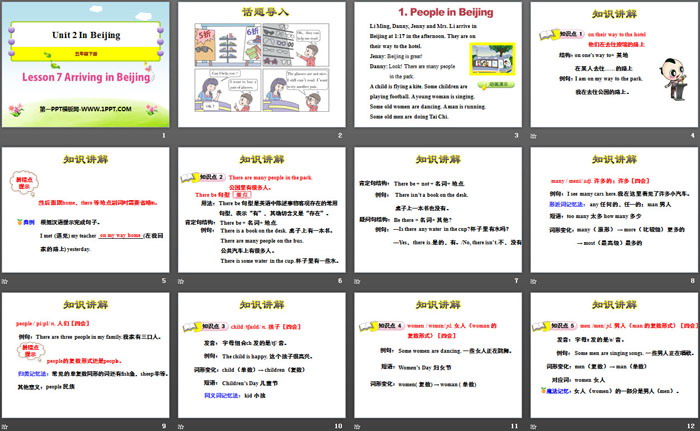 图片[2]-《Arriving in Beijing》In Beijing PPT课件-第一PPT