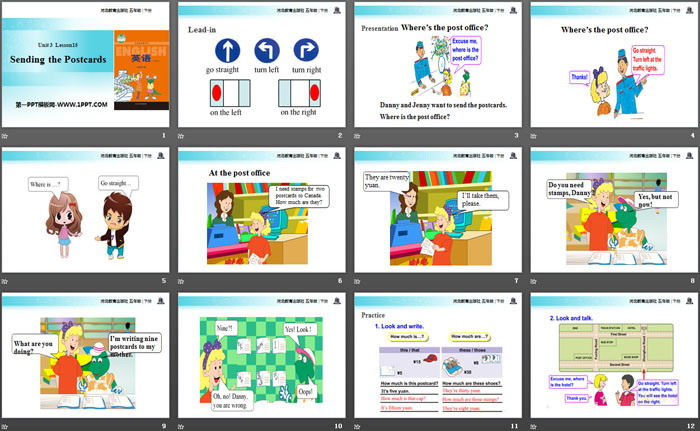 图片[2]-《Sending the Postcards》Writing Home PPT教学课件-第一PPT