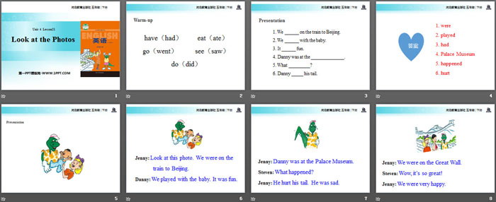 图片[2]-《Look at the Photos!》Did You Have a Nice Trip? PPT教学课件-第一PPT