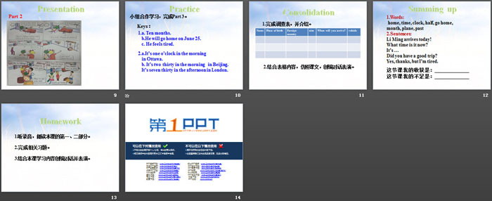图片[3]-《At the Airport》Li Ming Goes to Canada PPT-第一PPT
