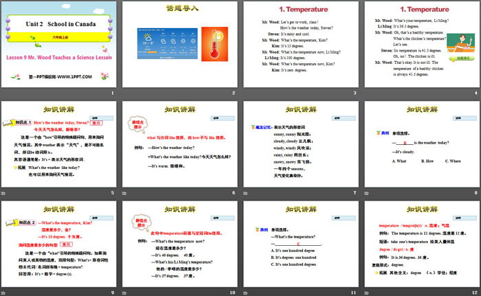 图片[2]-《Mr.Wood Teaches a Science Lesson》School in Canada PPT教学课件-第一PPT