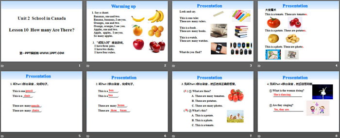 图片[2]-《How Many Are There?》School in Canada PPT课件-第一PPT