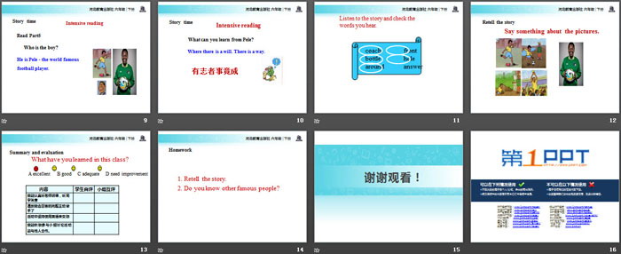 图片[3]-《A Famous Football Player》Sports PPT教学课件-第一PPT