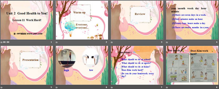 图片[2]-《Work Hard!》Good Health to You! PPT-第一PPT