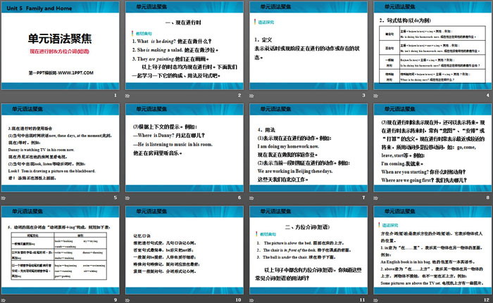 图片[2]-《单元语法聚焦》Family and Home PPT-第一PPT