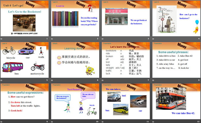图片[2]-《Let’s Go to the Bookstore!》Let’s Go! PPT免费课件-第一PPT