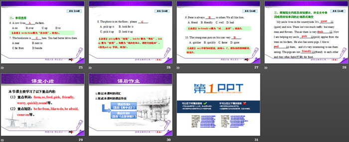 图片[4]-《On the Farm》Let’s Go! PPT下载-第一PPT