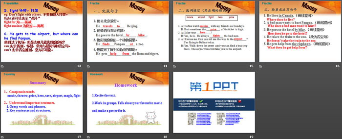 图片[3]-《Let’s Go to the Movie Theatre!》Let’s Go! PPT免费课件-第一PPT