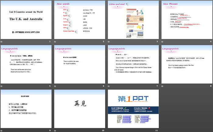 图片[2]-《The U.K.and Australia》Countries around the World PPT课件下载-第一PPT