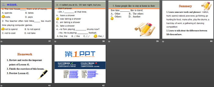 图片[5]-《Were People Healthy Then?》Sports and Good Health PPT课件下载-第一PPT