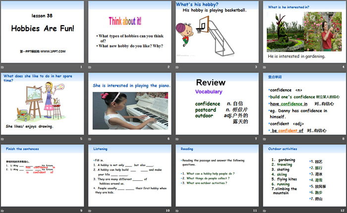 图片[2]-《Hobbies Are Fun!》Enjoy Your Hobby PPT-第一PPT