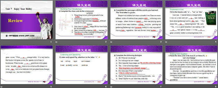 图片[2]-《Review》Enjoy Your Hobby PPT-第一PPT