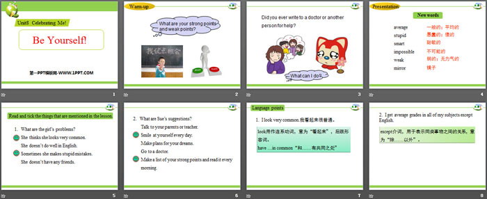 图片[2]-《Be Yourself!》Celebrating Me! PPT课件-第一PPT