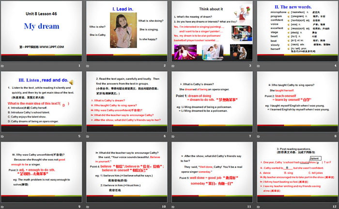 图片[2]-《My Dream》Celebrating Me! PPT下载-第一PPT