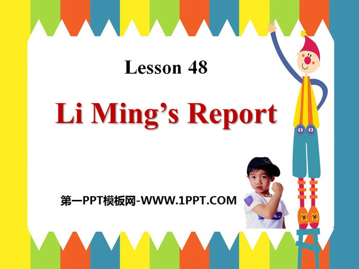 图片[1]-《Li Ming’s Report!》Celebrating Me! PPT课件下载-第一PPT