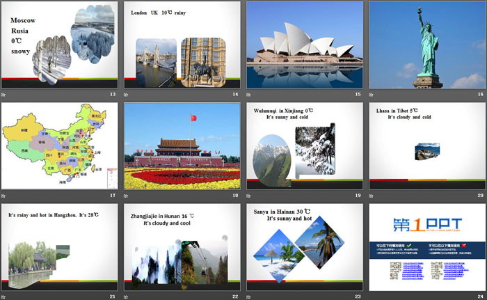 图片[3]-《How’s the weather》Spring Is Coming PPT-第一PPT