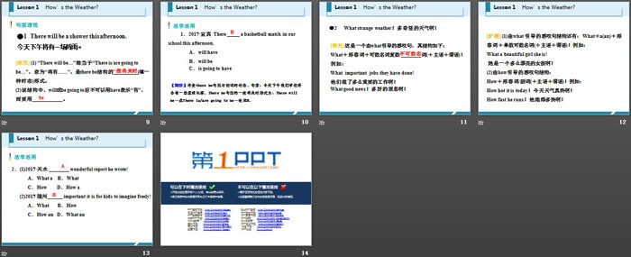 图片[3]-《How’s the weather》Spring Is Coming PPT课件下载-第一PPT