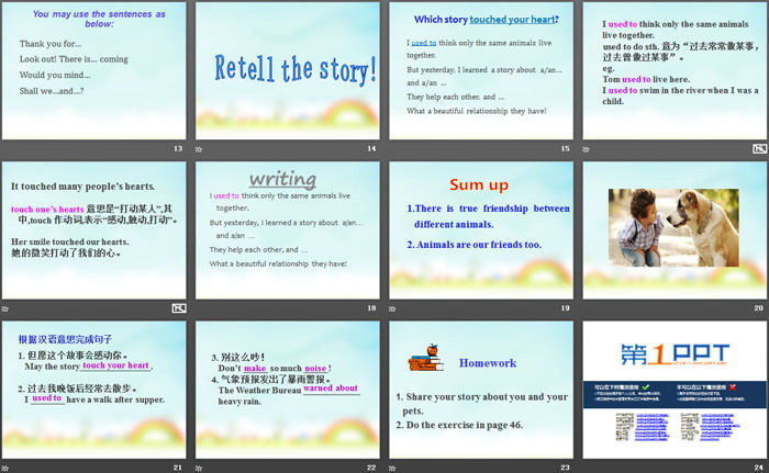图片[3]-《Friendship Between Animals》Animals Are Our Friends PPT-第一PPT