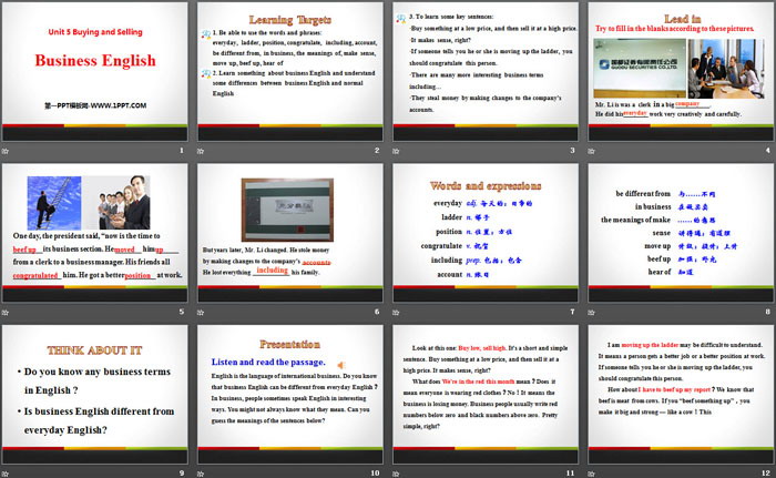 图片[2]-《Business English》Buying and Selling PPT教学课件-第一PPT