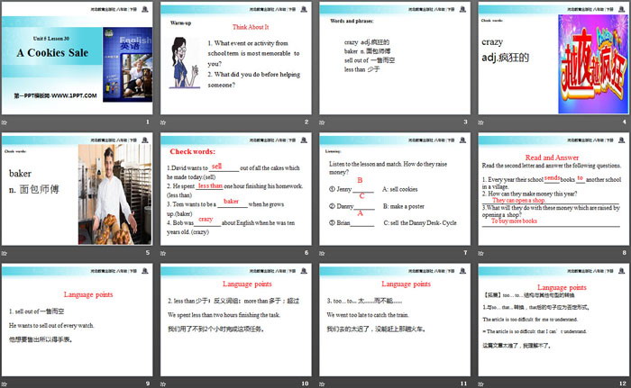 图片[2]-《A Cookie Sale》Buying and Selling PPT免费课件-第一PPT