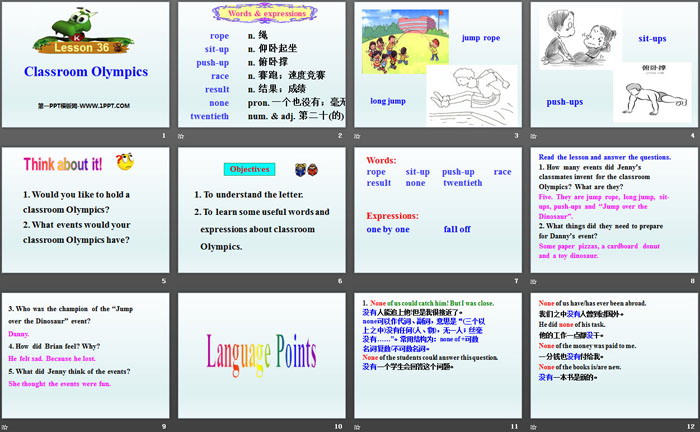 图片[2]-《Classroom Olympics》Be a Champion! PPT课件-第一PPT