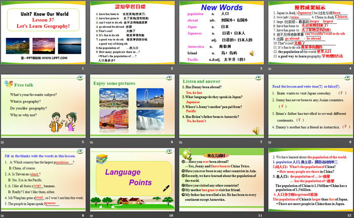 图片[2]-《Let’s Learn Geography》Know Our World PPT课件-第一PPT