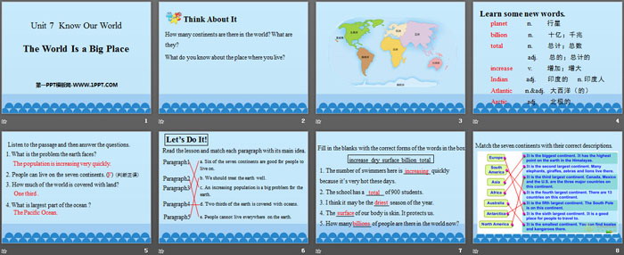 图片[2]-《The World Is a Big Place》Know Our World PPT-第一PPT