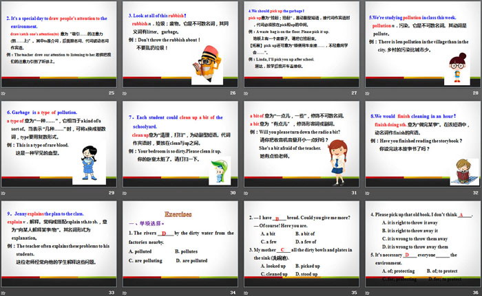 图片[4]-《Let’s Clean Up!》Save Our World! PPT教学课件-第一PPT