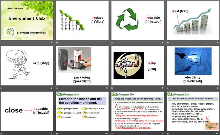 图片[2]-《Environment Clubs》Save Our World! PPT课件-第一PPT
