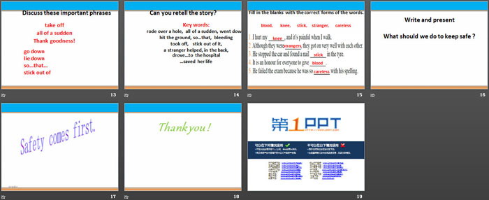 图片[3]-《My Helmet Saved My Life》Safety PPT-第一PPT