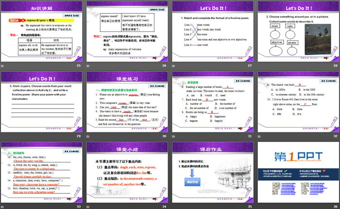 图片[4]-《Say It in Five》Stories and Poems PPT免费下载-第一PPT