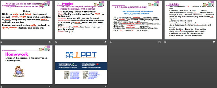 图片[3]-《Writing a Poem》Stories and Poems PPT课件-第一PPT