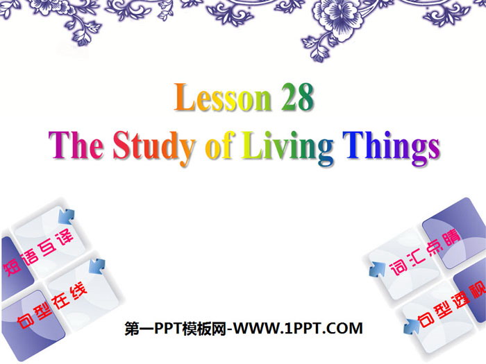 图片[1]-《The Study of Living Things》Look into Science! PPT-第一PPT
