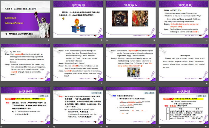 图片[2]-《Moving Pictures》Movies and Theatre PPT课件下载-第一PPT