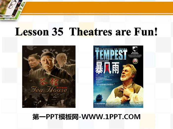 图片[1]-《Theatres Are Fun!》Movies and Theatre PPT课件-第一PPT