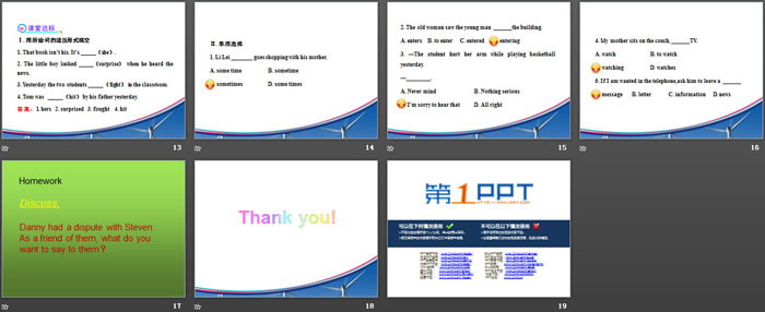 图片[3]-《Don’t Fight!》Work for Peace PPT-第一PPT