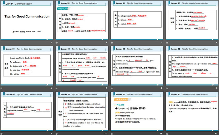 图片[2]-《Tips for Good Communication》Communication PPT课件下载-第一PPT