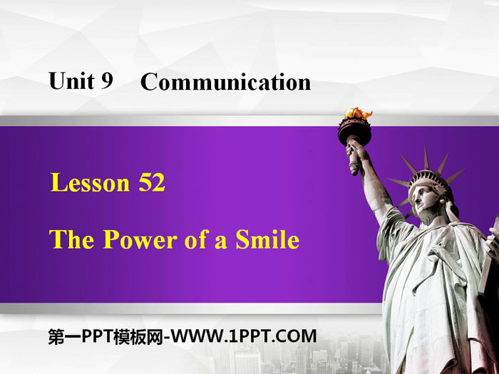 图片[1]-《The Power of a Smile》Communication PPT课件-第一PPT