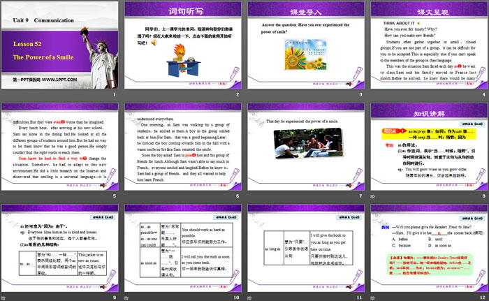 图片[2]-《The Power of a Smile》Communication PPT课件-第一PPT