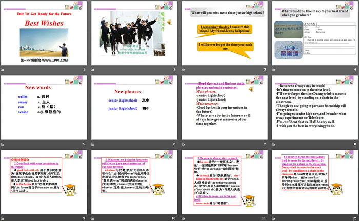 图片[2]-《Best Wishes》Get ready for the future PPT-第一PPT